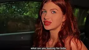 Babe Sucks Stranger in Forest to Escape