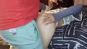 dildo fucking my 18 year old stepdaughter while my wife is away