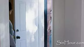 innocent asian girl lulu chu kimmy kimm dominated by couple friend seth gamble.