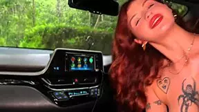 Babe Sucks Stranger in Forest to Escape