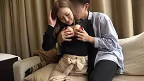 Rich gal gets intense POV sex in luxury hotel, riding and doggystyle in red lingerie!