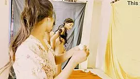 Uttaran20 - Two Young 18+ Chicks Have a Hot Threesome