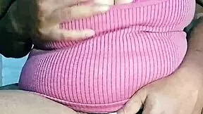 Indian girl shows juicy hairy pussy and big boobs.