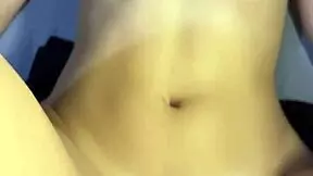 she's bent over spreading huge ass for doggystyle and i cum on belly 😈