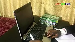 my lecturer fucked me before passing my exam with big black cock