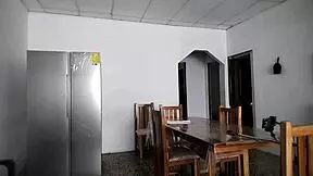 i'm a hot latina spreading my legs to show my ass to strangers at home