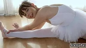 Two Russian Teens In The Woods With Ballerinas!