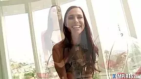 Aidra Fox's Intense Double Penetration with Monster Cocks