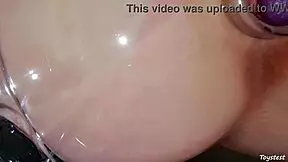 Her Anal Fetish Becomes Reality With Deep Ass Penetration On Chair