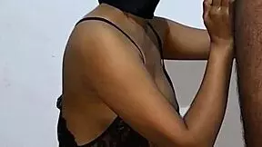 Beautiful Black Woman Sucks Cock And Gets Cum In Mouth