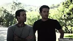 oh my god, experiencing double penetration with two guys at once