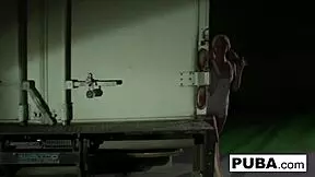 Teen Elsa Jean Feels Intense Emotions Fucking A Masked Stranger In An Alleyway