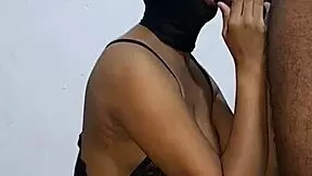 Beautiful Black Woman Sucks Cock And Gets Cum In Mouth