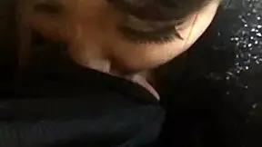 the pretty asian teen engages in activity