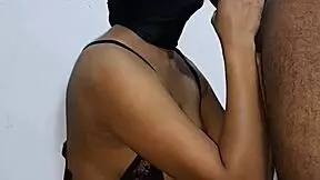 Beautiful Black Woman Sucks Cock And Gets Cum In Mouth