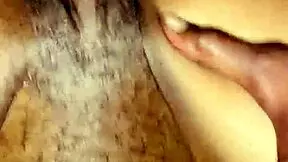 Hairy Skinny Teen 18+ Takes Big Black Cock Deep in Pink Pussy.