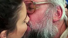 young amateur enjoys warm drink