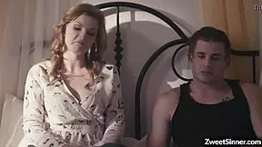 i spread my pussy and got drilled by handsome neighbor nathan bronson till we both cum hard