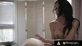 mommys girl - controlling milf reagan foxx disciplines stepbae kimmy kimm for being a lesbian