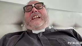 Latina Lia Ponce Punished And Fucked By Father Damian