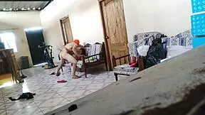 stepmother was chilling on the sofa when stepson showed up to bang her hard like a total slut. latina heat exploded!