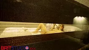 you catch your neighbor masturbating in her room