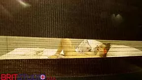 you catch your neighbor masturbating in her room