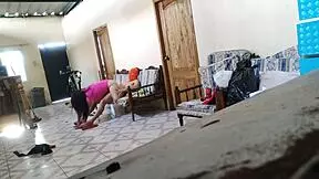 stepmother was chilling on the sofa when stepson showed up to bang her hard like a total slut. latina heat exploded!