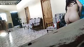 stepmother was chilling on the sofa when stepson showed up to bang her hard like a total slut. latina heat exploded!