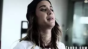 Ignorant Guy Converts Lesbian Stepsis To Straight Fucking.