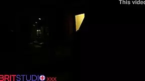 you catch your neighbor masturbating in her room