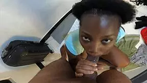 Hey handsome, just chilling with an ebony slut like me. You'll bust big with this girl next door!