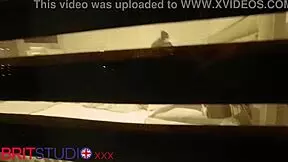 you catch your neighbor masturbating in her room