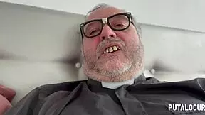 Latina Lia Ponce Punished And Fucked By Father Damian