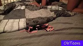 anna and sam explore in dorm