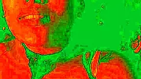 The Exotic Bluee Displays Her Horny Face Of Pleasure As Her Pussy Gets Licked In A Solo Flashing Scene