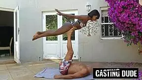 Slutty black college girl cheats on her poor husband