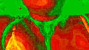 The Exotic Bluee Displays Her Horny Face Of Pleasure As Her Pussy Gets Licked In A Solo Flashing Scene