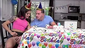 Petite Slut Gives Fellatio Before Anal