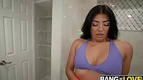 My indian maid shows her big ass