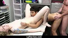 Innocent Teen Feels Dominated By Hot Officer