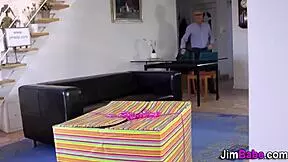 Amateur Teen 18+ Fucks Geezer