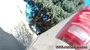 Amateur teen 18+ threesome blowjob strip search leads to hot sex