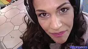 This seductive teen gets pov banged by an old man casually