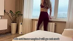 stepson visits stepmom when stepdad is out - russian amateur