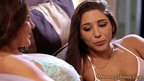 Stepdaughter Tribbing Stemom!