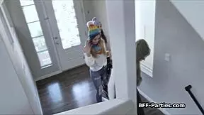 Double booked house leads to wild foursome