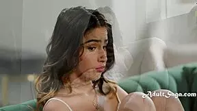 Girl in chastity belt cheats with codey steele.