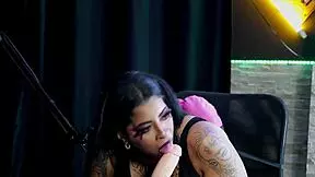 Morena Shows Off Her Sloppy Blowjob Skills with Marcelly Melo!