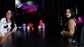 Morena Shows Off Her Sloppy Blowjob Skills with Marcelly Melo!